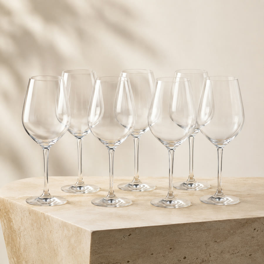 Jogo de taças de vinho
